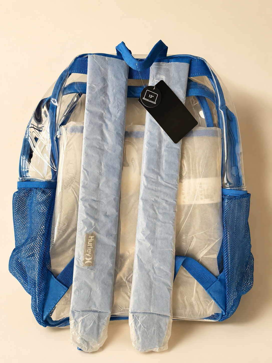 Hurley Transparent Backpack – Premium Clear School & Travel Bag