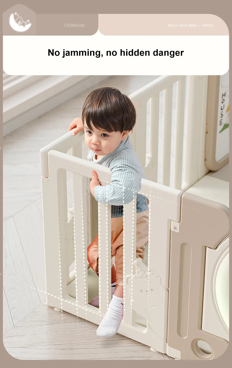 High Quality Baby Safety Playpen Parques Infantiles Para Interior Fence Panels Outdoor Foldable Playpen for Baby
