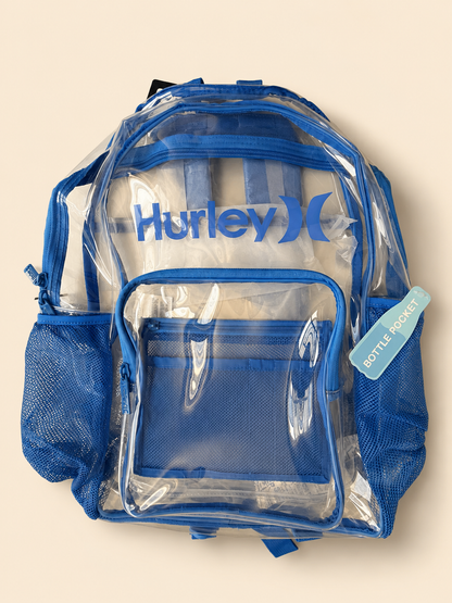 Hurley Transparent Backpack – Premium Clear School & Travel Bag