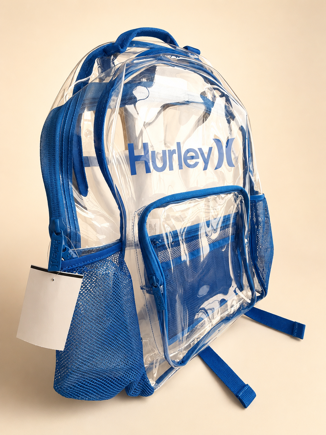 Hurley Transparent Backpack – Premium Clear School & Travel Bag