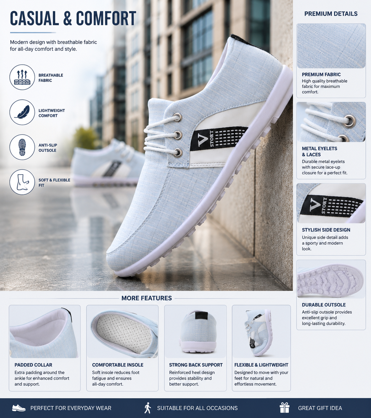 Men'S Soft-Soled Canvas Shoes, Sports And Leisure Old Beijing Cloth Shoes, Peas Shoes