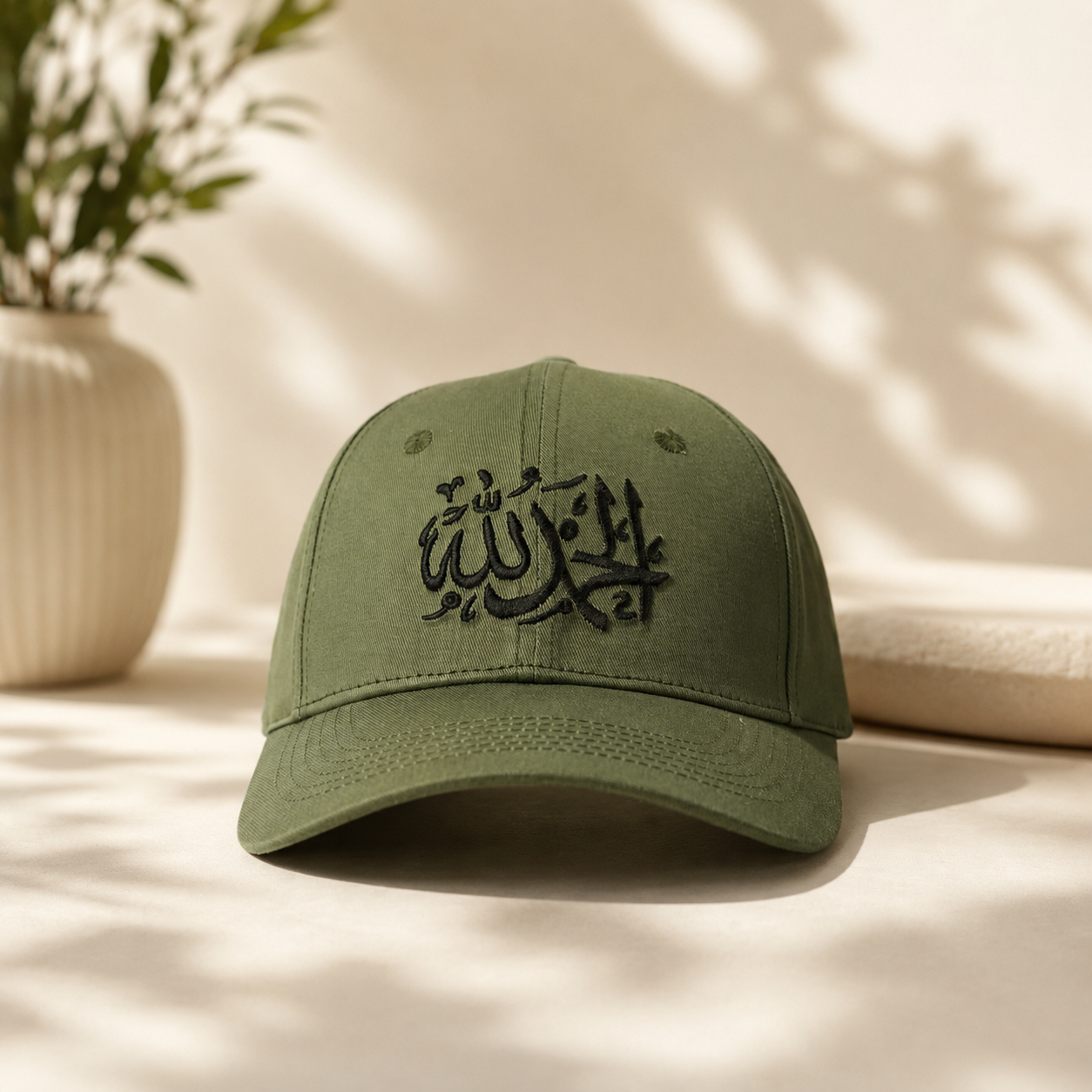 Alhamdulillah Embroidered Baseball Cap | Premium Cotton Hat