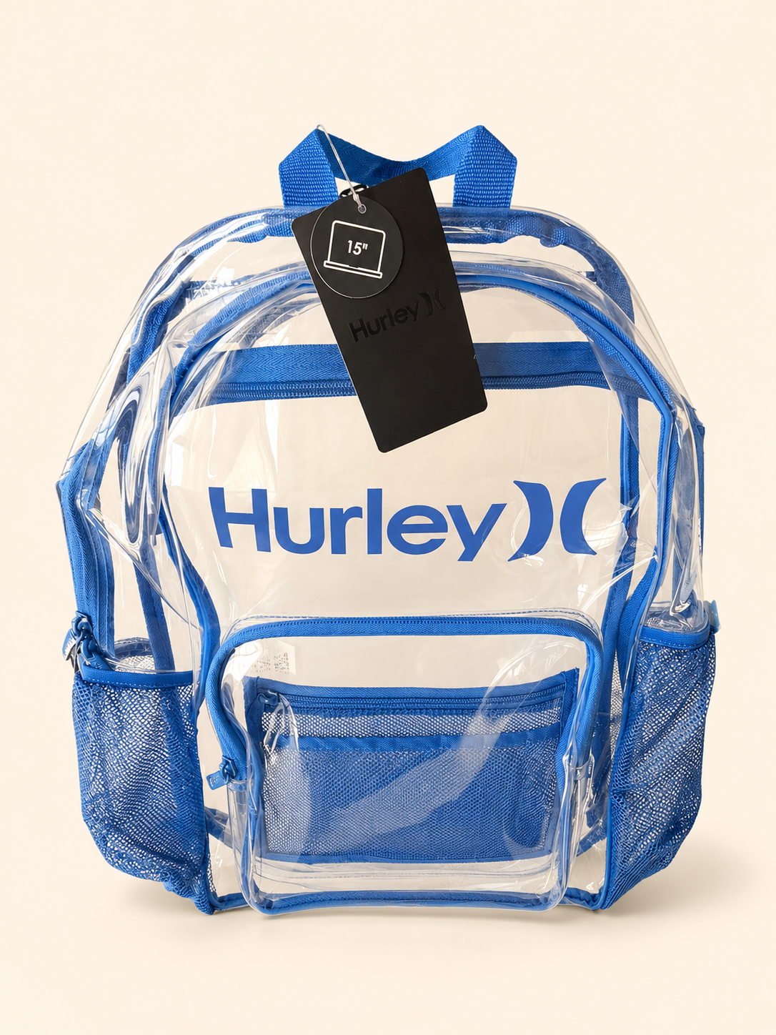 Hurley Transparent Backpack – Premium Clear School & Travel Bag