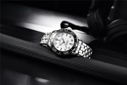 Pagani Design 2026 Automatic Mechanical Watch – Green Dial, Sapphire Crystal, Miyota 8215, Stainless Steel