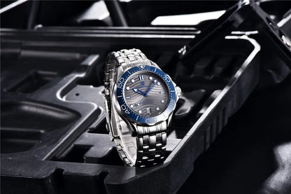 Pagani Design 2026 Automatic Mechanical Watch – Green Dial, Sapphire Crystal, Miyota 8215, Stainless Steel