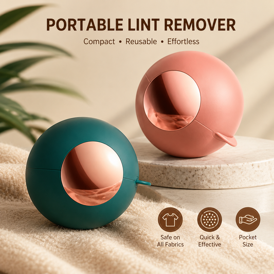Reusable Gel Lint Roller Ball for Pet Hair & Dust