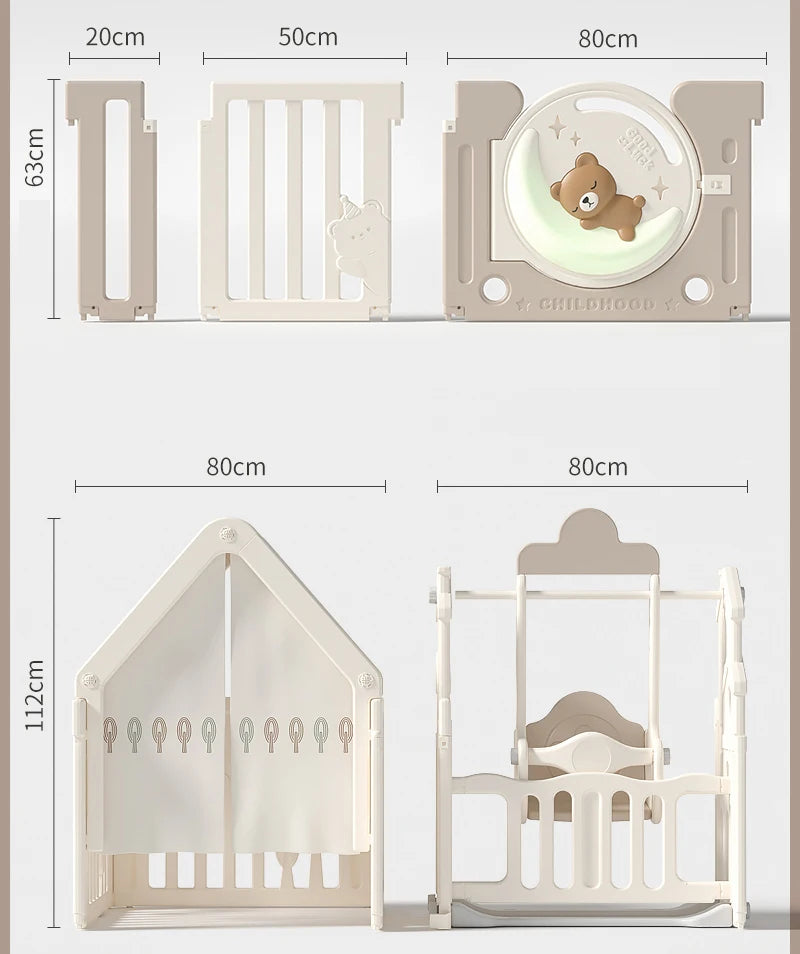 High Quality Baby Safety Playpen Parques Infantiles Para Interior Fence Panels Outdoor Foldable Playpen for Baby