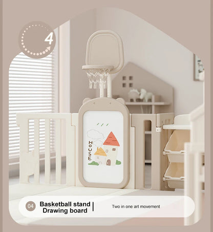 High Quality Baby Safety Playpen Parques Infantiles Para Interior Fence Panels Outdoor Foldable Playpen for Baby