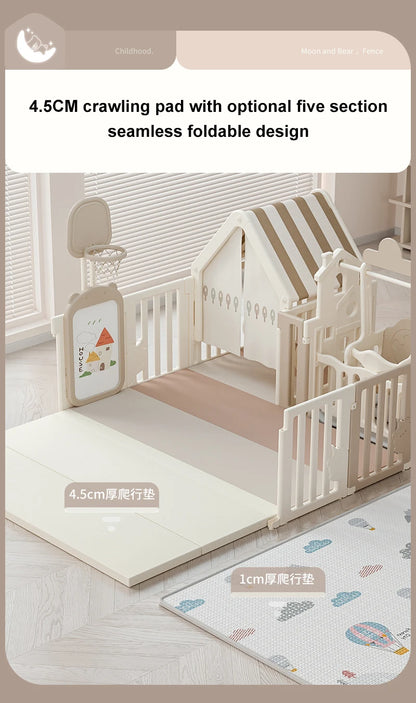 High Quality Baby Safety Playpen Parques Infantiles Para Interior Fence Panels Outdoor Foldable Playpen for Baby